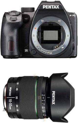 Pentax K-70 schwarz mit DAL 18-55 mm WR Kamera von Pentax
