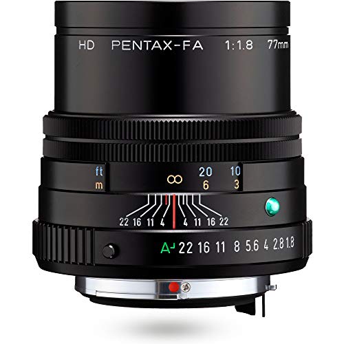 Pentax PENTAX-FA 77mmF1.9 Limited Schwarz Leichte Telebrennweite, z.B. für Porträtaufnahmen mit leistungsstarker HD-Vergütung, für das PENTAX K-System mit 35 mm Vollformat Sensor, 27880 Pentax PENTAX-FA 77mmF1.9 Limited Schwarz Leichte Telebrennweite, z.B. für Porträtaufnahmen mit leistungsstarker HD-Vergütung, für das PENTAX K-System mit 35 mm Vollformat Sensor, 27880 von Pentax