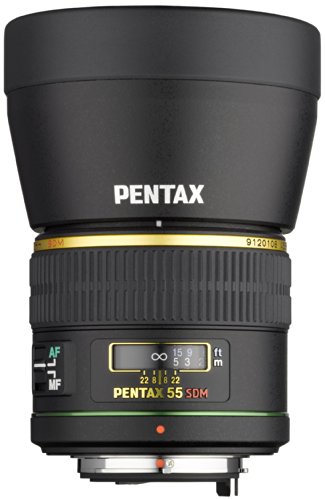 Pentax SMC-DA 55mm / f1,4 SDM Objektiv (Porträt-Tele, wasserdicht) für Pentax von Pentax