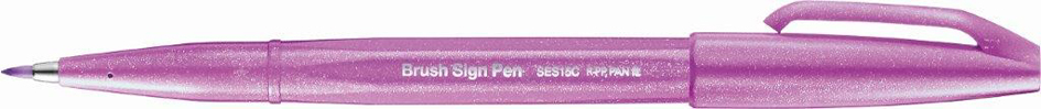 PentelArts Faserschreiber Brush Sign Pen, pink von Pentel Arts