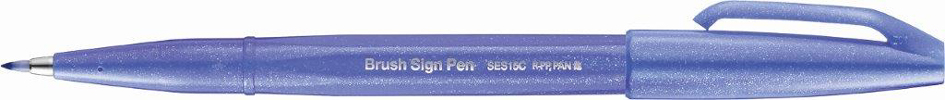 PentelArts Faserschreiber Brush Sign Pen, violett von Pentel Arts