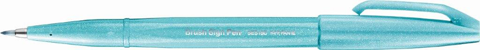 PentelArts Faserschreiber Brush Sign Pen SES 15, wasserblau von Pentel Arts