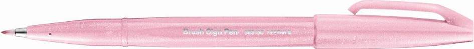 PentelArts Faserschreiber Brush Sign Pen SES 15, zartrosa von Pentel Arts