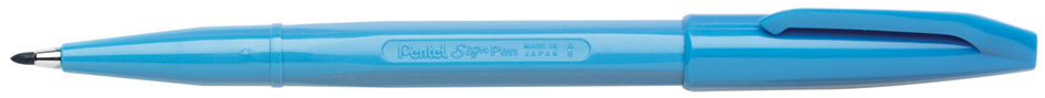 PentelArts Faserschreiber Sign Pen S 520, hellblau von Pentel Arts