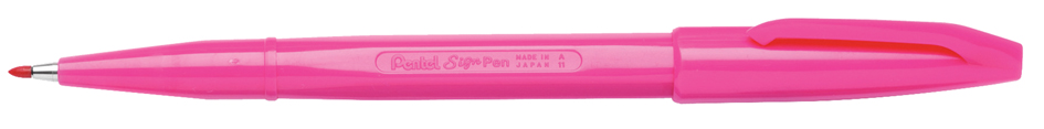 PentelArts Faserschreiber Sign Pen S 520, rosa von Pentel Arts