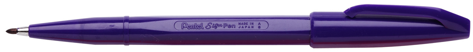 PentelArts Faserschreiber Sign Pen S 520, violett von Pentel Arts