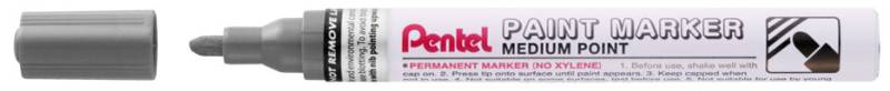 PentelArts Lackmarker MMP10, 2,5 mm, metallic-schwarz von Pentel Arts
