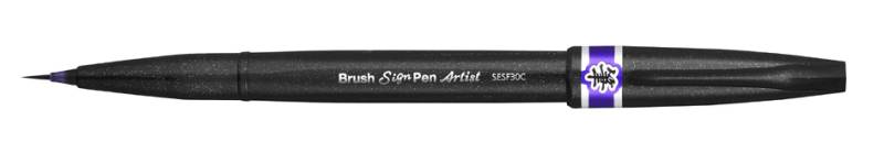 PentelArts Pinselstift Sign Pen Artist, violett von Pentel Arts