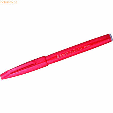 10 x Pentel Faserschreiber SignPen rot von Pentel