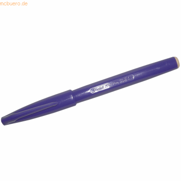 12 x Pentel Faserschreiber Sign Pen 0,8mm Rundspitze violett von Pentel
