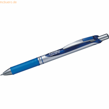 12 x Pentel Gelschreiber EnerGel 0.35 blau von Pentel
