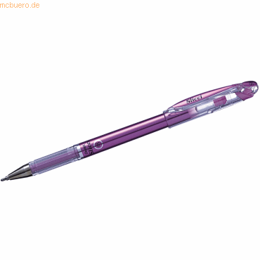 12 x Pentel Geltintenroller Slicci 0,4mm metallic violett von Pentel