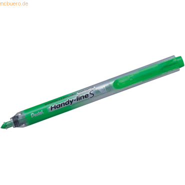 12 x Pentel Textmarker Handy-Line S mit Druckmechanik 0,8-3,8mm hellgr 12 x Pentel Textmarker Handy-Line S mit Druckmechanik 0,8-3,8mm hellgr von Pentel