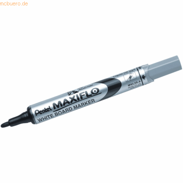 Pentel Whiteboardmarker Maxiflo 2mm Rundspitze schwarz Pentel Whiteboardmarker Maxiflo 2mm Rundspitze schwarz von Pentel