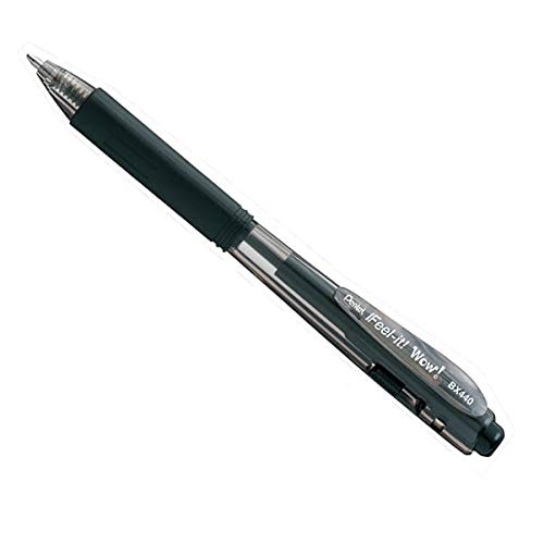 Feel It Druckkugelschreiber, schwarz, 1,0 mm Spitze, Pentel Feel It Druckkugelschreiber, schwarz, 1,0 mm Spitze, Pentel von Pentel