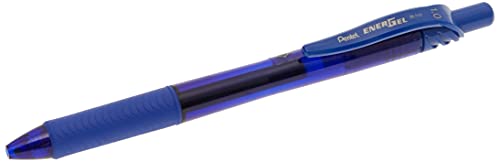 Gel-Tintenroller Liquid EnerGel X, Mine blau (LR10), Schaft blau/transparent von Pentel