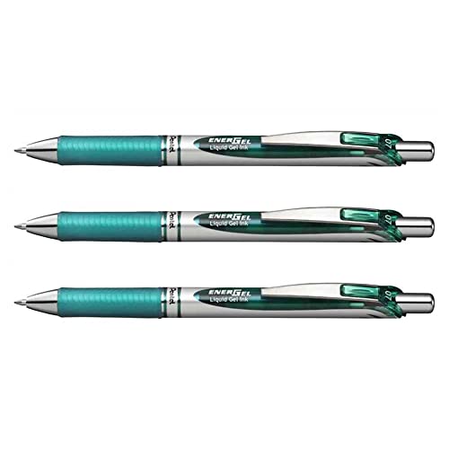 Pentel 3ÂStück Tintenroller Gel Energel BL77, türkis Pentel 3ÂStück Tintenroller Gel Energel BL77, türkis von Pentel