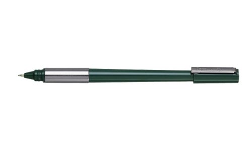 Pentel BK708 Kugelschreiber Line Style, breite Spitze, 1 mm, Grün, 12 Stück von Pentel