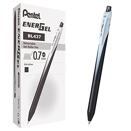 Pentel BL437 Energel Slim Roller Auslöser 0,7 mm Schwarz von Pentel