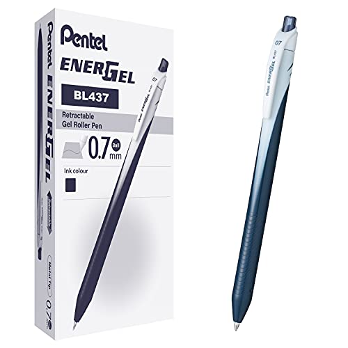 Pentel BL437 Energel Slim Roller Auslöser 0,7 mm dunkelblau von Pentel
