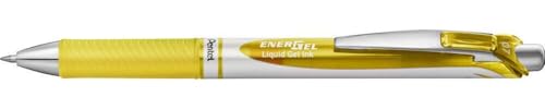 Pentel EnerGel XM BL77 Gelschreiber mit Druckmechanik, gelb (1 Stück) Pentel EnerGel XM BL77 Gelschreiber mit Druckmechanik, gelb (1 Stück) von Pentel