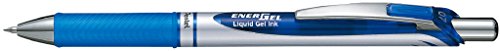 Pentel BL77 Gel-Tintenroller EnerGel mit Druckmechanik, 3 Stück, 0,7mm (blau) von Pentel