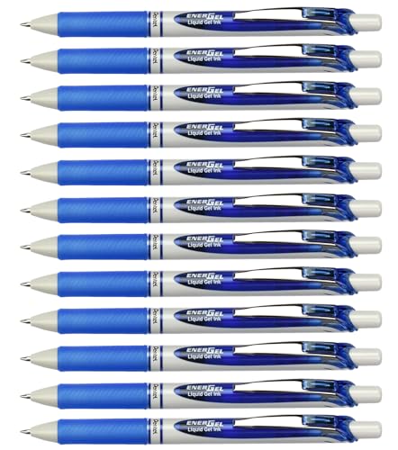 Pentel EnerGel Eco BL77E Gelschreiber mit Druckmechanik, blau (12 Stück) Pentel EnerGel Eco BL77E Gelschreiber mit Druckmechanik, blau (12 Stück) von Pentel
