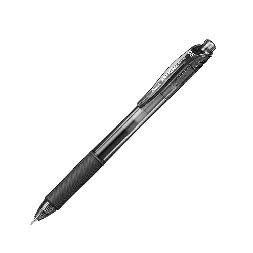 Pentel BLN105-A Gel-Tintenroller EnerGel mit Druckmechanik 0.25 mm, 12 Stück von Pentel