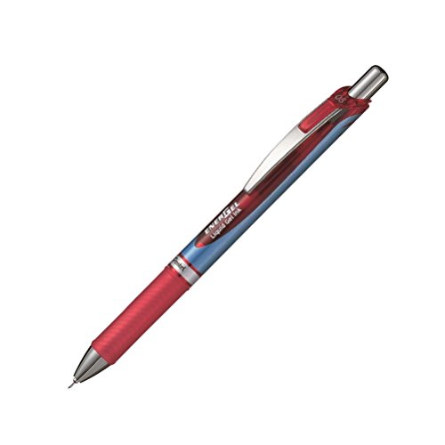 Pentel BLN75-BO Gel-Tintenroller EnerGel mit Druckmechanik und Nadelspitze, 1 Stück, 0.5 mm Ball von Pentel