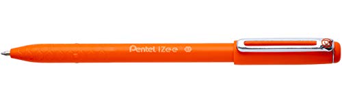 Pentel BX457 Izee Kugelschreiber, 0,7 mm, Orange, 12 Stück von Pentel