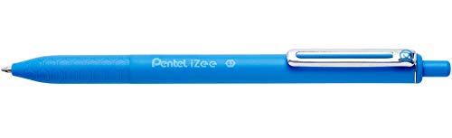 Pentel BX467 Druckkugelschreiber Izee 0,7 mm hellblau, 12 Stück von Pentel