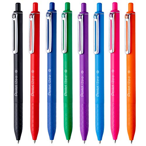 Pentel BX467 iZee Kugelschreiber, 0,7 mm, 8 Farben von Pentel
