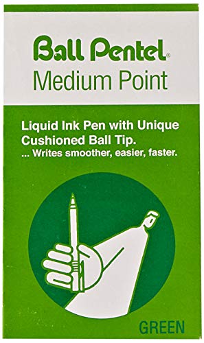 Pentel Ball Kugelschreiber, Medium, Grün von Pentel