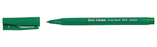 Pentel Ball R50-D Filzstifte, Grün, 12 Stück von Pentel