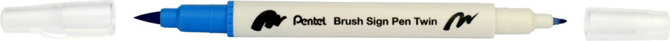 Pentel BrushSignPen Pinselstift Twin, Thekendisplay von Pentel