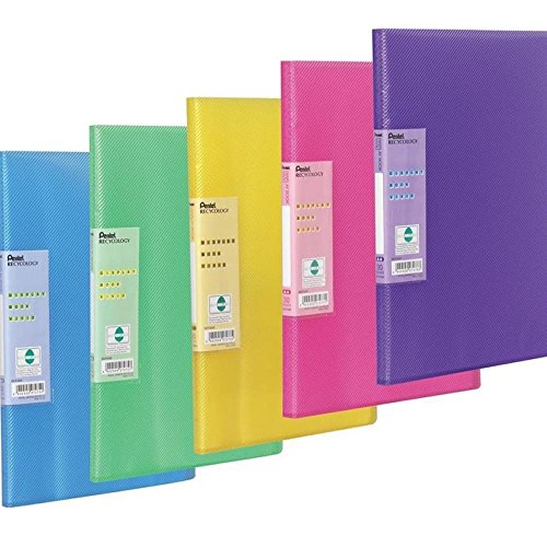 Pentel DCF343/PAD Präsentationsmappe DCF343 Format A4, 30 Taschen, 5 Mappen, sortiert von Pentel