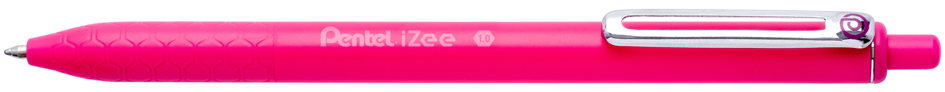 Pentel Druck-Kugelschreiber iZee, pink von Pentel