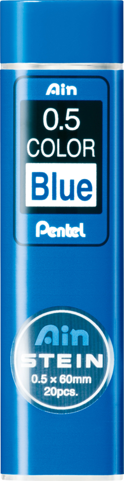 Pentel Druckbleistift-Farbmine AIN STEIN, blau von Pentel