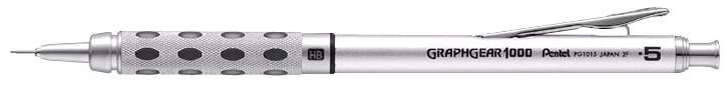 Pentel Druckbleistift GRAPHGEAR 1000, Minenstärke: 0,5 mm von Pentel