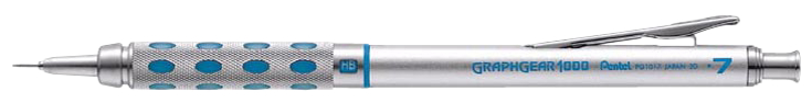 Pentel Druckbleistift GRAPHGEAR 1000, Minenstärke: 0,7 mm von Pentel