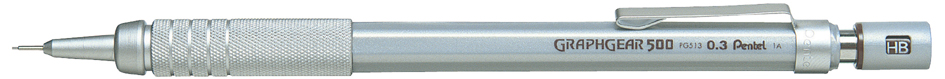 Pentel Druckbleistift GRAPHGEAR 500, Minenstärke: 0,3 mm von Pentel