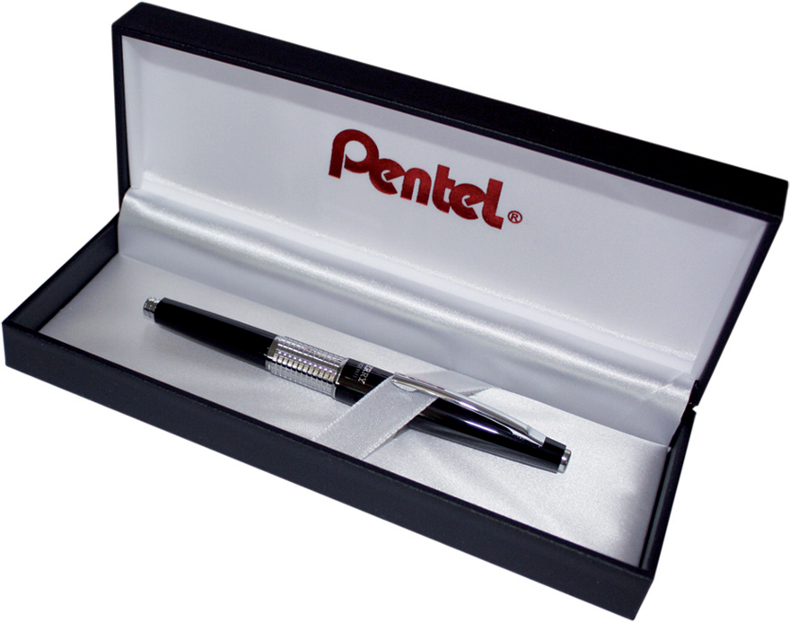 Pentel Druckbleistift KERRY P1037, schwarz-metallic von Pentel