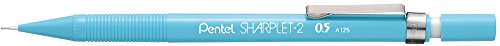Pentel Druckbleistift SHARPLET-2, Schaft hellblau, Härtegrad HB, Mine auswechselbar von Pentel