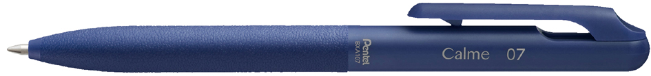 Pentel Druckkugelschreiber Calme, 0,35 mm, blau von Pentel