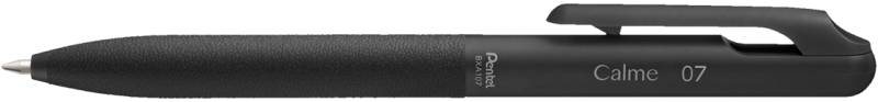 Pentel Druckkugelschreiber Calme, 0,35 mm, schwarz von Pentel