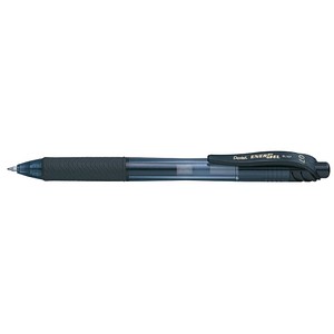 Pentel ENERGEL BL107 Gelschreiber schwarz/transparent 0,35 mm, Schreibfarbe: schwarz, 1 St. von Pentel