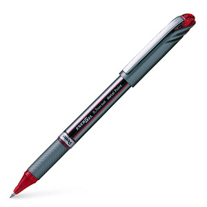 Pentel ENERGEL BL27 Gelschreiber rot/silber 0,35 mm, Schreibfarbe: rot, 1 St. von Pentel