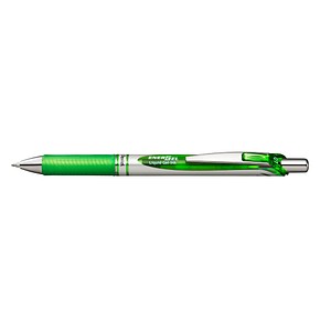 Pentel EnerGel BL77 Gelschreiber hellgrün/silber 0,35 mm, Schreibfarbe: grün, 1 St. von Pentel