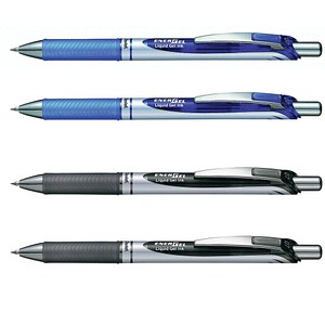 Pentel EnerGel BL77 Gelschreiber schwarz, blau 0,35 mm, Schreibfarbe: farbsortiert, 4 St. Pentel EnerGel BL77 Gelschreiber schwarz, blau 0,35 mm, Schreibfarbe: farbsortiert, 4 St. von Pentel