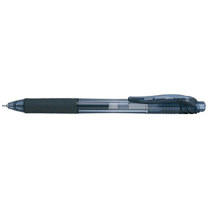 Pentel EnerGelX BLN105 Gelschreiber schwarz/transparent 0,25 mm, Schreibfarbe: schwarz, 1 St. von Pentel